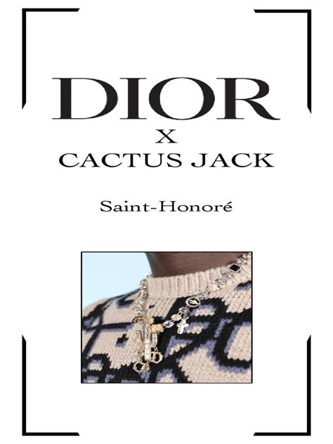 dior cactus jack lookbook
